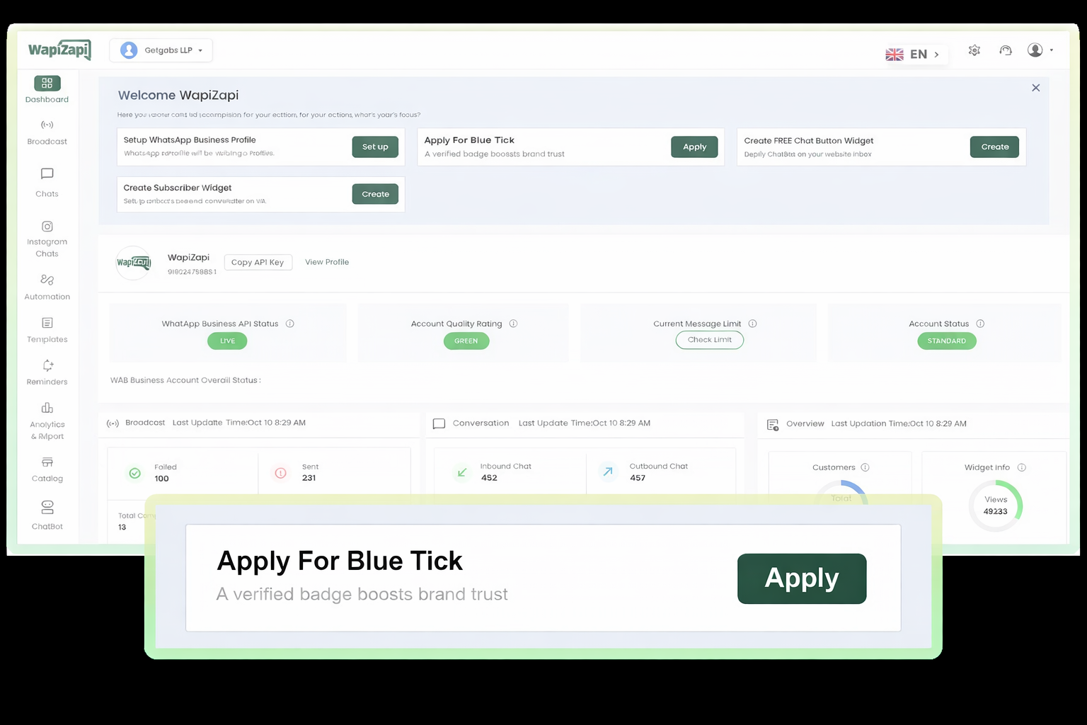 Click on Apply Button