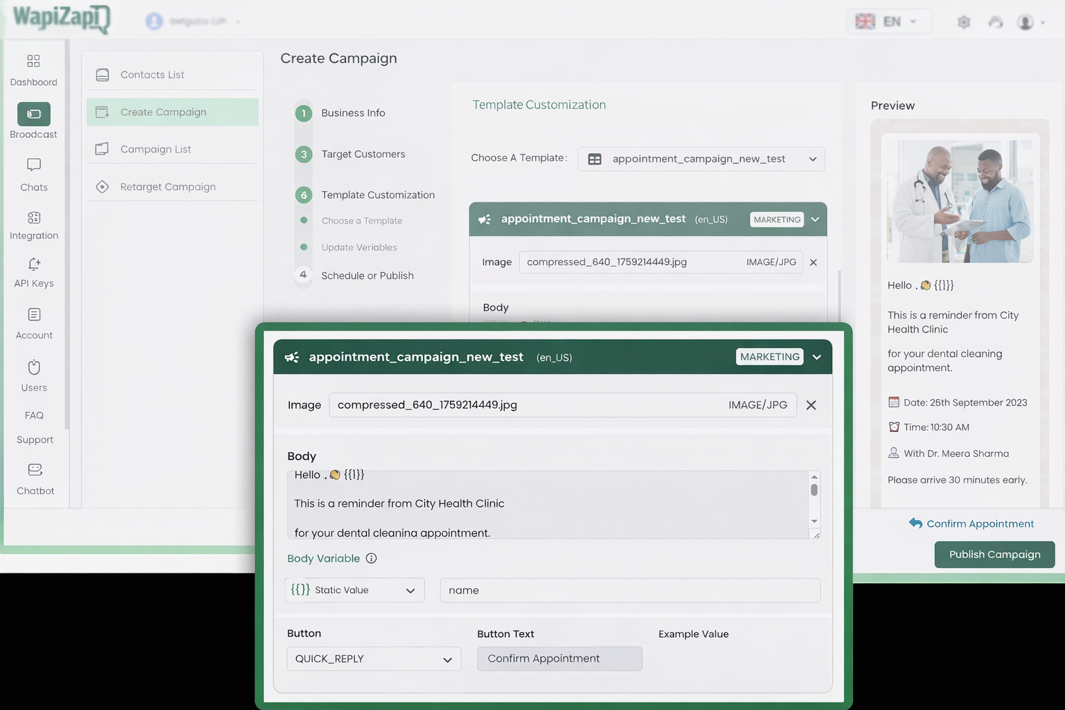 Create or Use Pre-Approved Template